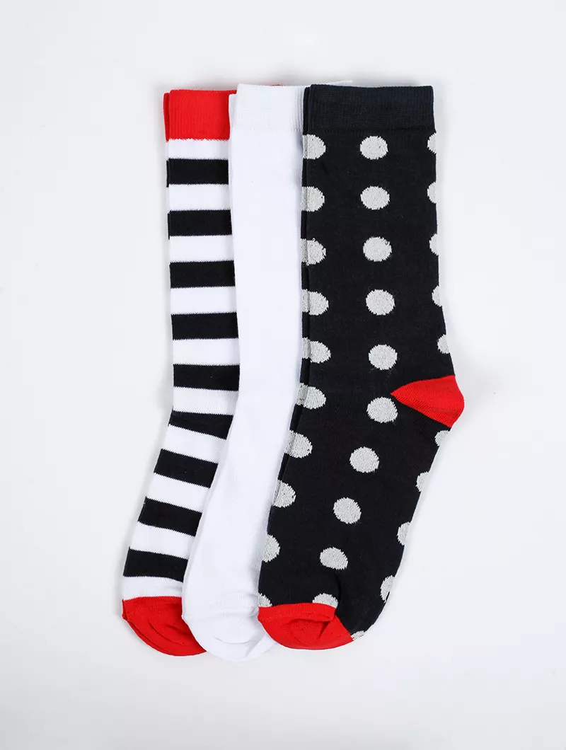 Lot de 3 paires de chaussettes